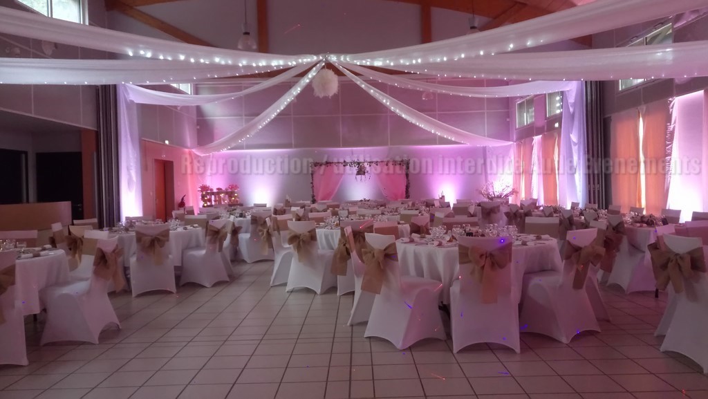 Decoration Mariage Cacrassonne Voilage