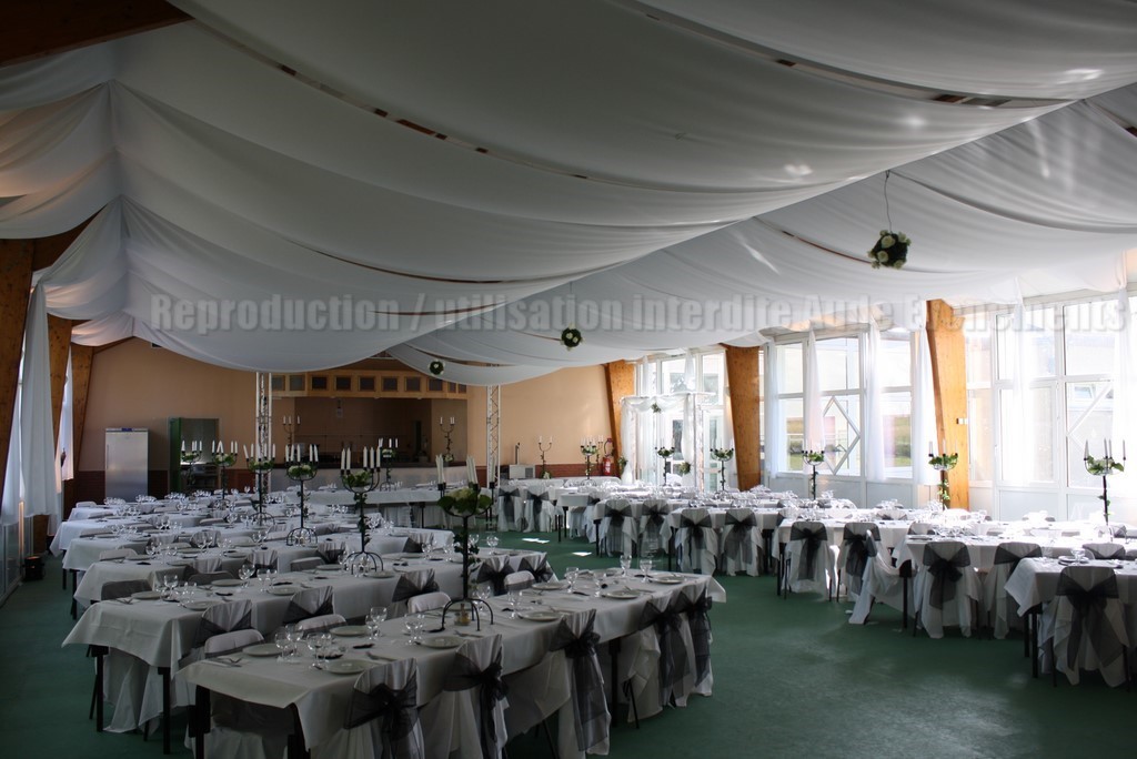 Decoration mariage Beziers voilage